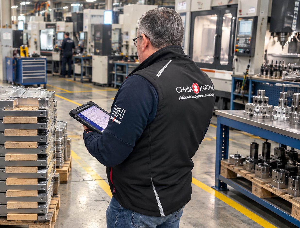 Lean maturity analysis and audit work, Gemba Partner