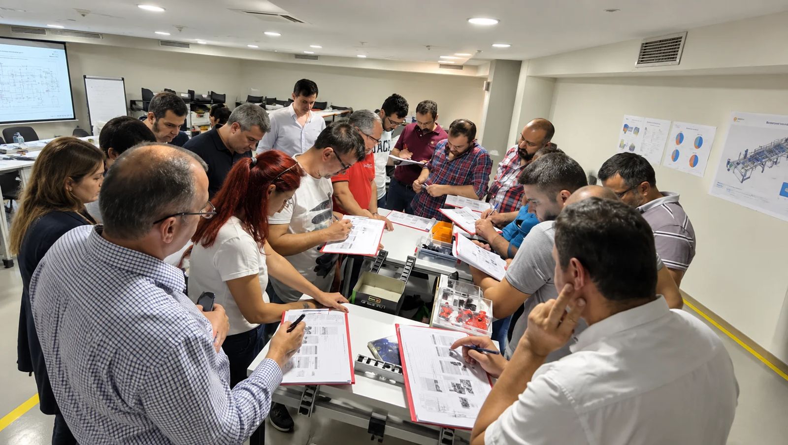 Hands-on training at the Gemba Technical Training Center