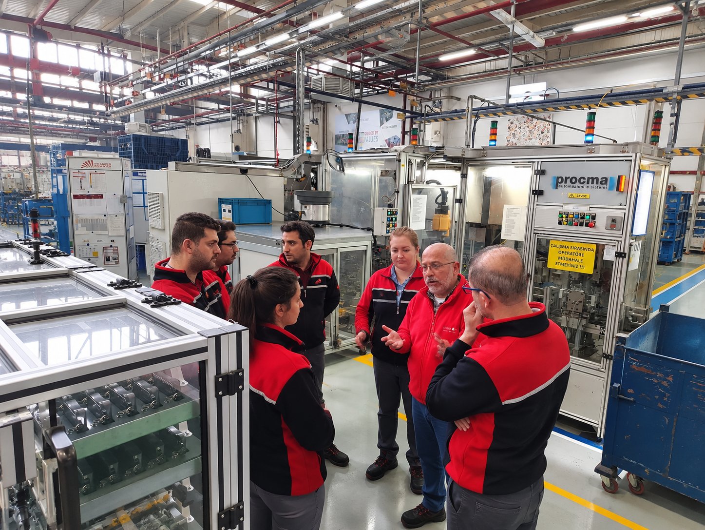 Autonomous maintenance and critical check points shop floor work in automotive supply industry