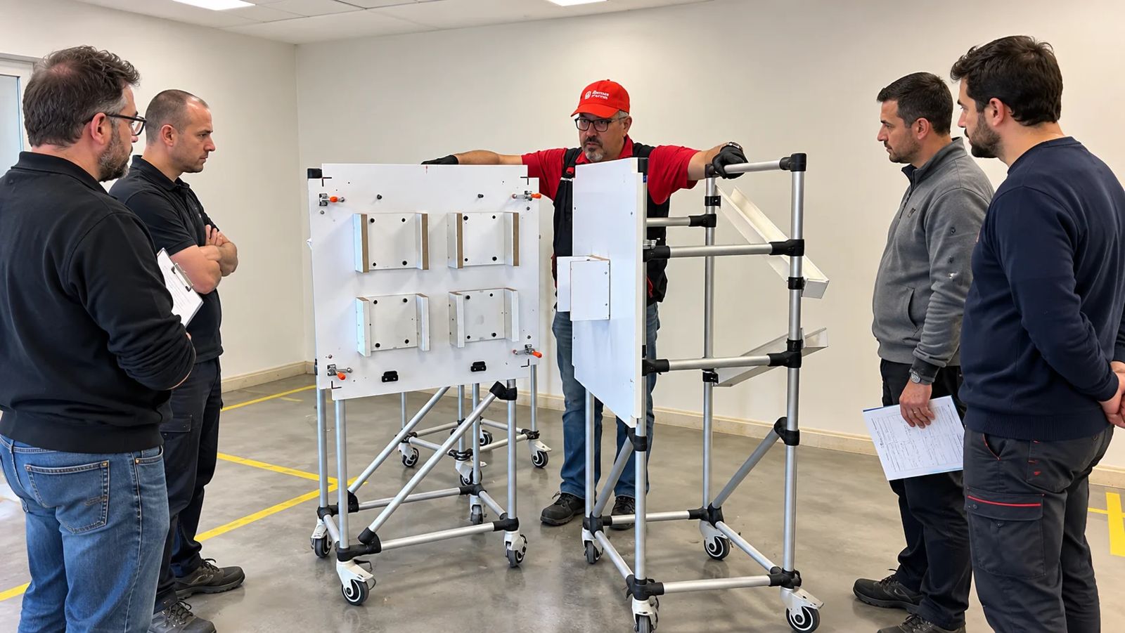 Hands-on part exercise in technical analysis training